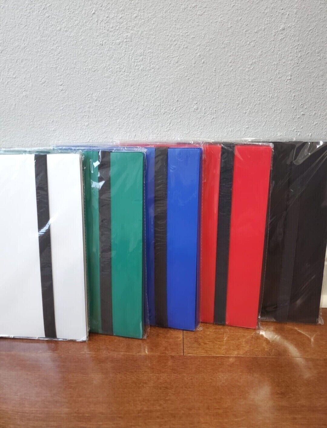 360 Card Pocket Binder 9 Pocket Single Sheet Trading Cards Elastic Album Folder