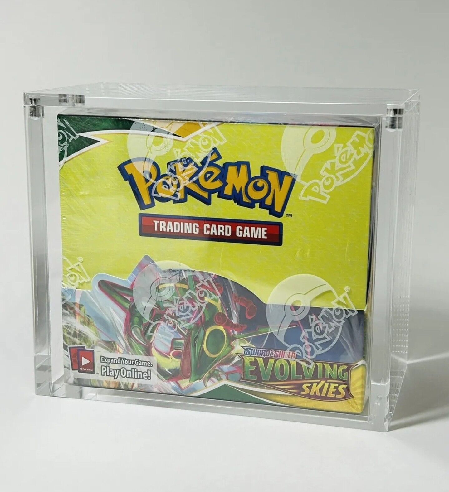 2 Pack - Pokemon Magnetic Booster Box Acrylic Case Pokémon Card Protective