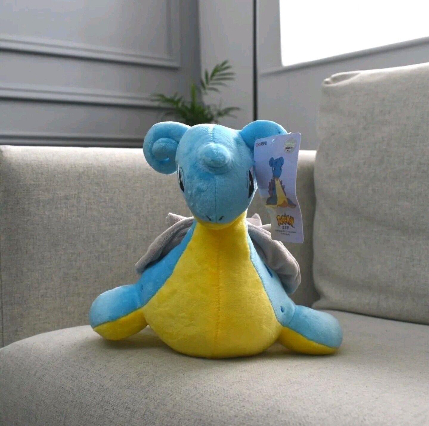 NEW Pokemon Lapras 10" Plush Soft Toy Teddy Stuffed Plushie NWT