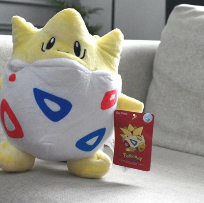 NEW Pokemon Togepi 9" Plush Soft Toy Plushie Stuffed Teddy NWT Gift