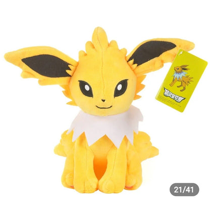 NEW Jolteon Plush Pokemon Toy Eeveelution stuffed doll NWT Poke Plushie Gift Nwt