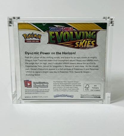 2 Pack - Pokemon Magnetic Booster Box Acrylic Case Pokémon Card Protective