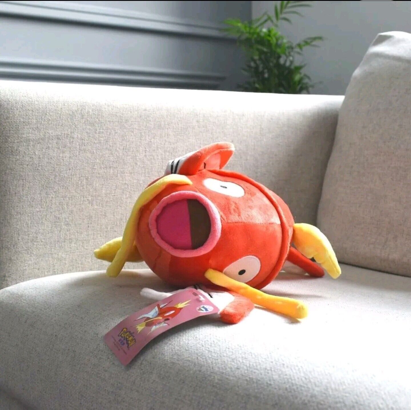 NEW Pokemon Magikarp 9" Plush Soft Toy Teddy Plushie Christmas Gift NWT