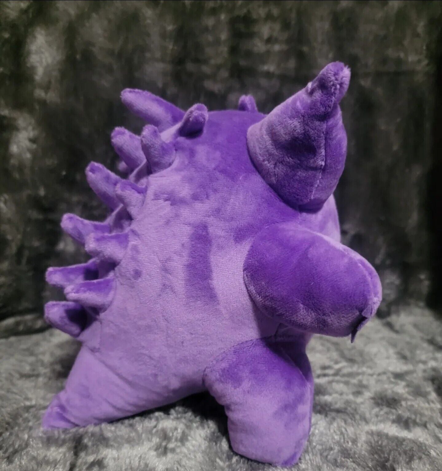 GENGAR Plush New With Tags 9" Stuffed Toy Pokémon Plushie Kids Gift Ideas Poke