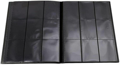 (2) PACK 360 Card Pocket Binder | Elastic 9 Pocket Trading Cards Album Folder